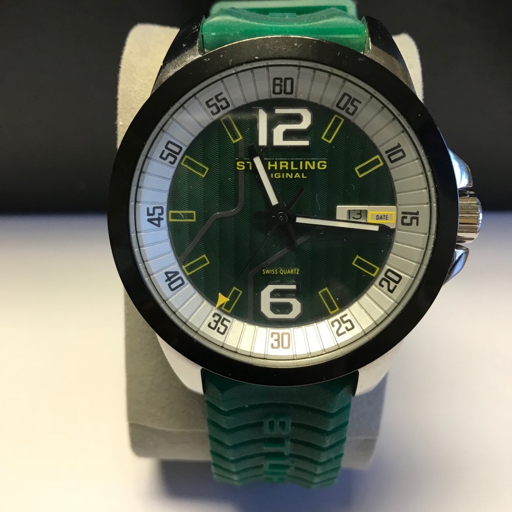 STUHRLING Men’s Watch, EUC, new battery required
